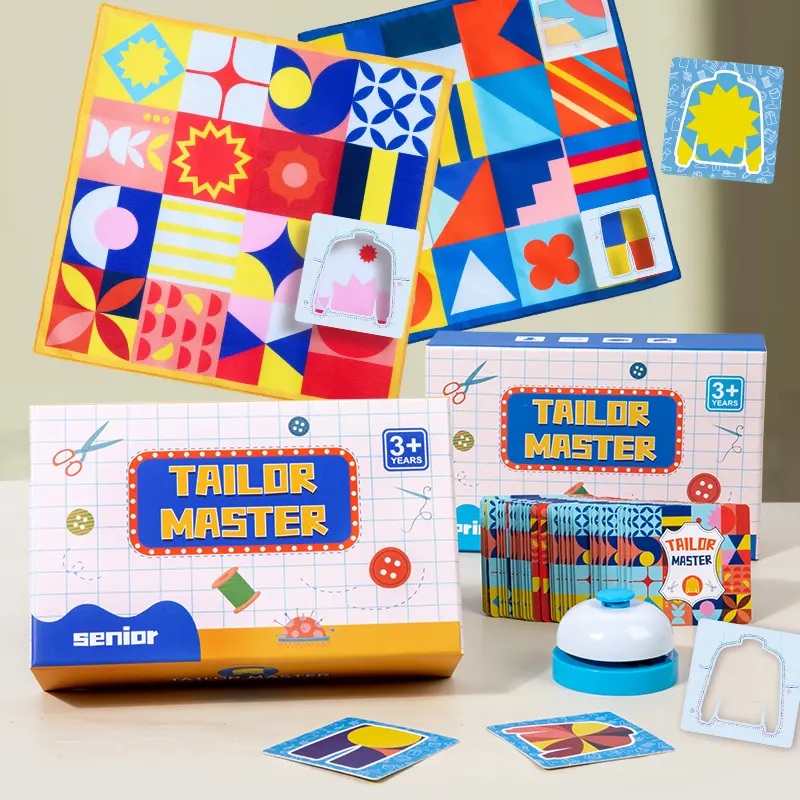 Early education Tailor Master PK Game Develops Reverse Thinking Match Graphic Colors Children's Educational Toys