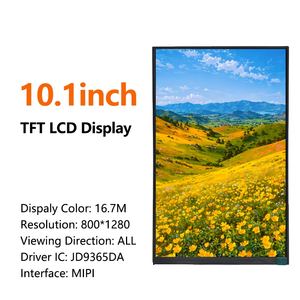 Módulo de Pantalla LCD TFT IPS de 10.1 Pulgadas, Interfaz MIPI, Controlador IC JD9365DA, Resolución 800x1280, Brillo de <span class=keywords><strong>320cd</strong></span>/m, -20C 70C - Product Image 4