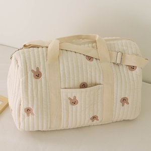 <span class=keywords><strong>Sac</strong></span> de voyage pour couette de grande capacité, <span class=keywords><strong>sac</strong></span> de rangement léger, <span class=keywords><strong>sac</strong></span> bandoulière, <span class=keywords><strong>sac</strong></span> à <span class=keywords><strong>langer</strong></span> brodé pour maman - Product Image 5