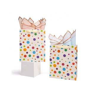 ถุงกระดาษช้อปปิ้งคุณภาพสูง รีไซเคิล เป็นมิตรกับสิ่งแวดล้อม สำหรับบรรจุภัณฑ์เครื่องสำอาง - Product Image 3