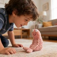 Jellycat – Petits animaux en peluche, crevettes Sheldon, jouets doux de haute qualité, poupées, nouvelle collection 2026, parfaites pour un cadeau d'anniversaire