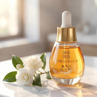 Huile de graines de camélia naturelle OEM ODM, huile de massage douce, sans parfum, apaise les peaux sèches et sensibles