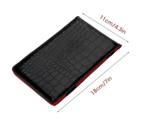 Prêt à expédier nouveau Design en cuir PU Golf Score porte-carte Yardage livre couverture Golf cadeau accessoire