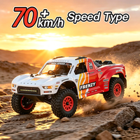 Voiture RC US Stock HOSHI N517B Version 2 Batteries, Portée de Contrôle à Distance 300M, Vitesse Supersonique 70KM/H, 4x4, Camion de Course à l'Échelle 1:12