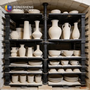Placas de Carburo de Silicio (RSiC) para Hornos, Losa de Soporte, Ladrillo <span class=keywords><strong>Refractario</strong></span>, Tablero, Lámina, Estante para la Industria Cerámica - Product Image 6