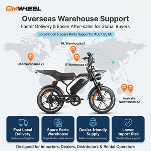 QMHEEL S20 Pro Adult Ebike With Long Range <b>Battery</b> And Hydraulic Brake For Online Store Wholesale EU Warehouse And US AU Stock - Product Image 2