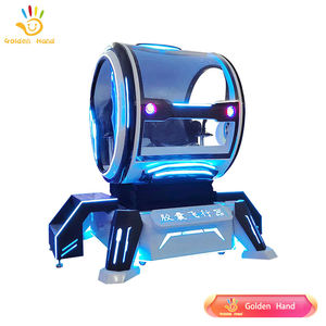 Capsule spatiale de réalité virtuelle personnalisée, éclairage, deux sièges pour <span class=keywords><strong>couple</strong></span>, parc à thème - utilisation en parc d'aventure en plein air, construction métallique - Product Image 3