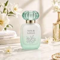 Collection de parfums de luxe, flacon en verre vert givré, parfum longue durée, qualité de designer originale, brume aromatique OEM ODM