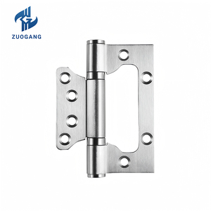 บานพับสแตนเลสขนาด 3 นิ้ว หนา 1.5 มม. 180 องศา ดีไซน์ไม่มีร่อง สำหรับประตู หน้าต่าง ตู้ครัว ห้องน้ำ - Product Image 6