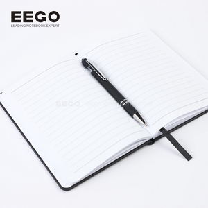 2025 Món quà sáng tạo Du lịch Nhật ký tùy chỉnh A5 da bìa cứng từ thông minh màu đen Tạp Chí máy tính xách tay với bút - Product Image 6