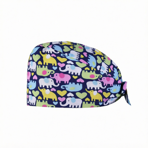 Gorro Quirúrgico Unisex Ajustable de Tela, Gorro Médico de Algodón y Poliéster para Hospital y Clínica - Product Image 1