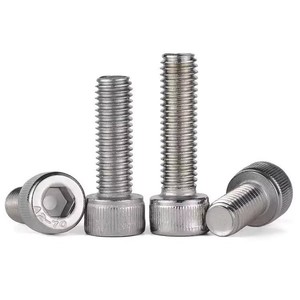 Bibo Yaente Factory 304 Stainless Steel M4 M5 M6 Hex Socket Head Cap <b>Screws</b> Knurled Allen Bolts Hex Socket Cap <b>Screws</b> Secure - Product Image 4