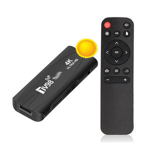 TV98 ATV Pro Allwinner H313 Dual WiFi+<strong>Bluetooth</strong> <strong>Android</strong> 14 Set-Top Box Quad Core 4K Voice Remote <strong>Control</strong> Network Player - Product Image 1