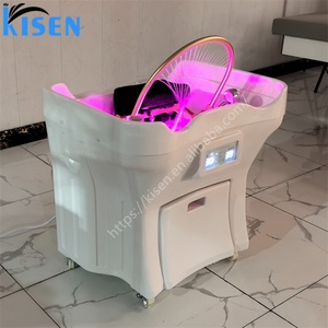 Lavabo Portátil Kisen de ABS para Salón de Belleza con 2 Tanques, Sin Necesidad de Plomería, para Uso en Camillas de Estética - Product Image 6