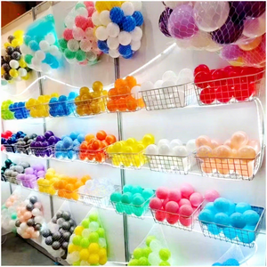 Palline Oceaniche 5.5cm 7cm 8cm, Prezzo Conveniente, Alta Qualità, Palline Colorate per Piscina Bambini, Palline in Plastica Ocean Bobo in Confezione Grande - Product Image 2