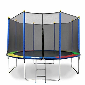 Tengtai unisex Professionnel hộ gia đình trẻ em người lớn trả lại nhảy ngoài trời Trampoline với Net mua một tấm bạt lò xo - Product Image 2