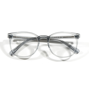 G3003 Bán Sỉ Gọng Kính Mắt Gọng Kính Quang Học Acetate Tròn Trong Suốt Cổ Điển Cho Nam Và Nữ - Product Image 3