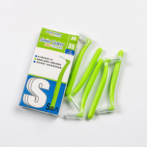 Cepillos interdentales de higiene bucal de cerdas suaves y finas en ángulo para limpieza profunda de dientes - Product Image 2