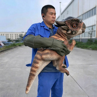 Marionnette à main modèle de dinosaure pour bébé, prix d'usine