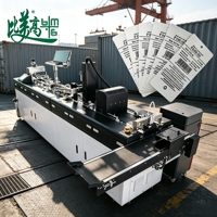 Mesin Pengkodean Chip RFID dan Pencetakan UV Inkjet All-in-One dengan Penolakan Otomatis untuk Label Pakaian