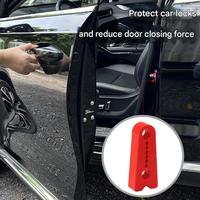 Coussin de protection pour serrure de porte de voiture, amortisseur de chocs, autocollant anti-collision, feuille silencieuse en silicone, épaisseur 1 mm, 4*2*1