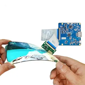 6 inch 1080x2160 2K uốn cong rollable linh hoạt LED LCD OLED màn hình hiển thị bảng điều khiển mipi DSi giao diện điều khiển Bảng điều khiển - Product Image 1