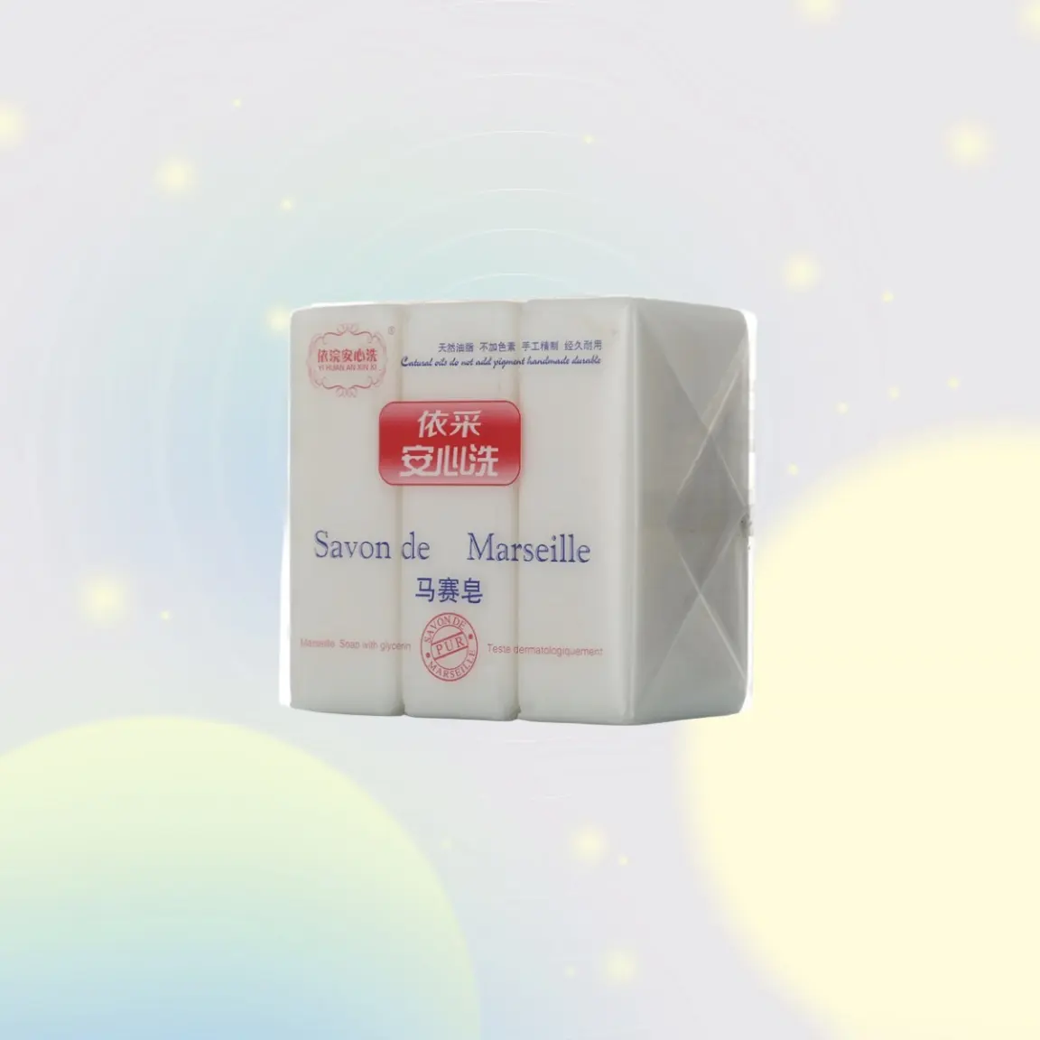 Savon de Marseille 100% 天然保湿ボディソープスキンケア用