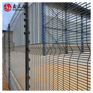 358 Valla Anti-escalada Valla de alta seguridad y puerta con Metal 358 Panel de malla soldada Alambre de púas de prisión - Product Image 4