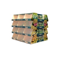 Présentoir en carton pré-assemblé, écologique et moderne, pour couches, sous-vêtements, jouets et snacks pour bébés en supermarché