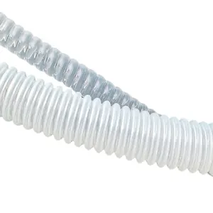 PTFE PA PP PE Plastic Hose Air Conditioner Pipe Corrugated Flexible Plumbing Drainage Pipe Water Hose