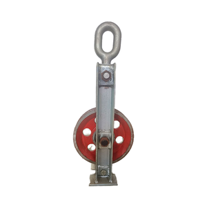 Puleggia per blocco cavi in acciaio ad alte prestazioni per tornitura ad alta velocità 50/160/300 carico nominale filo fune-OEM - Product Image 3