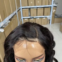 Peluca Bob Ondulada Natural con Encaje Frontal de Alta Definición 5x5, Cabello Vietnamita Original SDD, Textura Uniforme, Densidad 300