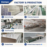Panel de Pared de PVC Ecológico de Lujo con Acabado Brillante, Impermeable, Moderno y Clásico para Remodelación de Baños, Cocinas y Salas de Estar