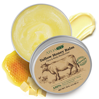 Crème hydratante pour le visage et le corps ATOANY 70g, hydrate en profondeur, adoucit, baume au suif de bœuf fouetté et au miel brut