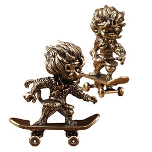   Figura Coleccionable de Latón de Wukong para Escritorio, Adorno, Juguete, Estatuilla - Product Image 5