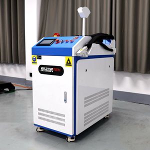 Machine de nettoyage au laser à fibre 1500W 2000W 3000W pour le nettoyage et l'élimination de la <span class=keywords><strong>rouille</strong></span>, de l'huile, de la graisse, de la poussière et des surfaces oxydées sur le métal, ainsi que de la peinture - Product Image 2