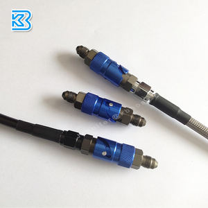 Universel <span class=keywords><strong>Moto</strong></span> AN3 Étrier <span class=keywords><strong>De</strong></span> <span class=keywords><strong>Frein</strong></span> Rapide Retrait Couverture Démontage Remplacer <span class=keywords><strong>Frein</strong></span> Ligne Connecteur en aluminium - Product Image 1