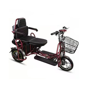 Scooter Elettrico per Adulti e Anziani, Triciclo Aperto con Vano Portaoggetti, Voltaggio 48V - Product Image 1