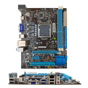PCWINMAX OEM B85 <span class=keywords><strong>LGA</strong></span> <span class=keywords><strong>1150</strong></span> 4x DDR3 <span class=keywords><strong>Micro</strong></span> <span class=keywords><strong>ATX</strong></span> H61 H81 B75 B85 Chipset placa base para juegos de escritorio para venta al por mayor - Product Image 3