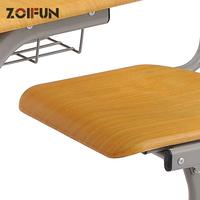 ZOIFUN Mobilier de classe en gros : Ensemble table et chaise individuelles pour l'école