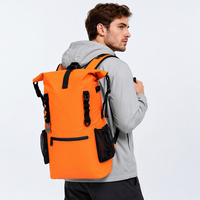 Sac à dos imperméable de sport le plus vendu, sac étanche 30L avec bretelles rembourrées pour la gym, la course à pied, le cyclisme et les voyages