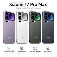 Smartphone Xiaomi 17 Pro Max 5G, Snapdragon 8 Elite Gen 5, appareil photo Leica 200MP, double écran, 7500mAh, 6,9'' 2K AMOLED, débloqué