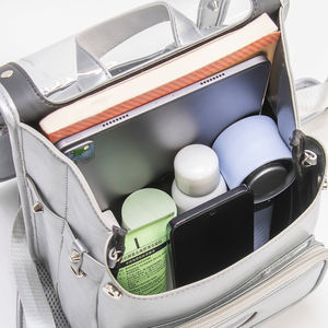 Ita mignon ours ailes forme sac fabricant avec impression Insert personnalisé privé dessin animé Animal Ita sac à dos broche affichage sac - Product Image 6