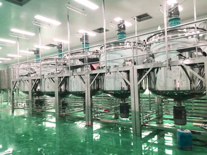 Licuadora de champú y máquina de fabricación de acondicionador <span class=keywords><strong>Precio</strong></span> Línea de producción de desinfectante Proceso de fabricación Máquina mezcladora automática - Product Image 5