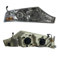 Ensemble de phares de bus de qualité supérieure pour Yutong ZK6127 ZK6129 ZK6122, lampe combinée avant avec DRL LED - Adaptation 1:1 OE garantie