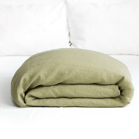 Nouveau Style écologique taie d'oreiller lavable housse de couette confortable ensemble de literie personnalisé de luxe housse de couette reine taille ensemble de literie lavé
