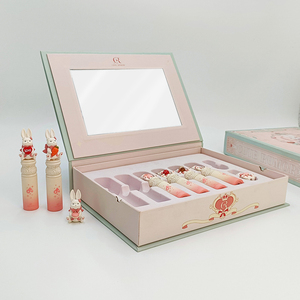 Wholesale Recyclable Customizable Cardboard Cosmetic Gift <b>Boxes</b> with Sponge Liner <b>Magnetic</b> Closure for Skin Care Nail Polish Oil - Product Image 4
