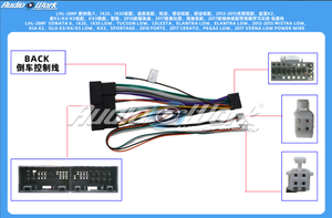 Cadre d'autoradio 12,3 pouces pour <span class=keywords><strong>Hyundai</strong></span> Elantra 2010 - Product Image 6