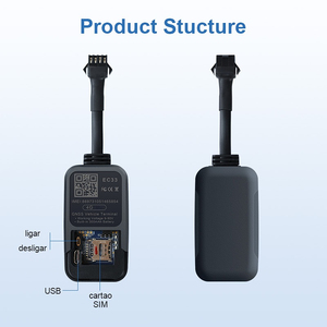 เครื่องติดตาม GPS รุ่น 4G EC33 TrackerKing สำหรับรถยนต์และรถจักรยานยนต์ ระบบแจ้งเตือนแบบเรียลไทม์อเนกประสงค์ ตัดน้ำมัน/ไฟฟ้า GPRS แบตเตอรี่ 300mAh - Product Image 3