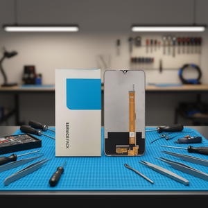 Pantalla LCD y táctil original completa para Oppo A7 Ax7 A5s A12 Realme 3 3i Service Pack - Product Image 3